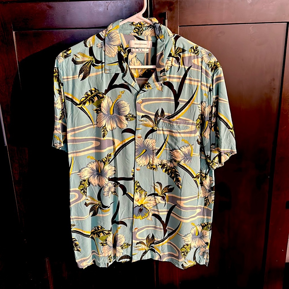 Hawaiian Button Down - Urban Outfitters